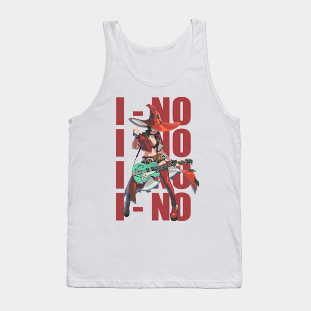I-No Guilty Gear Strive (red) Tank Top by Beadams